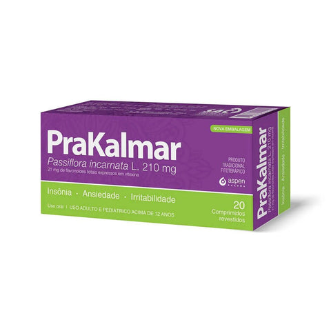 Prakalmar  210mg - 20 Unidades - Comprimido