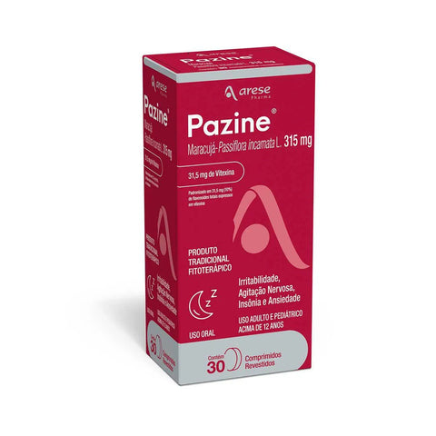 Pazine  315mg - 30 Unidades - Comprimido