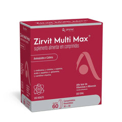 Polivitamínico Zirvit Multi Max  60 Unidades - Comprimido