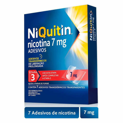 NiQuitin  7mg - 7 Unidades - Adesivo (A1)