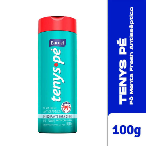 Talco Antisséptico Tenys Pé  Action - 100 g