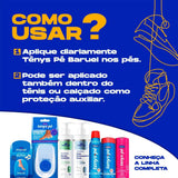 Talco Antisséptico Tenys Pé  Woman - 100 g
