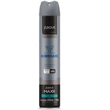 Desodorante Antitranspirante Above Men Elements Hurricane, Aerossol, Maxx, 1 Unidade Com 250Ml