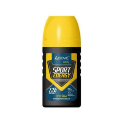 Desodorante Antitranspirante Above Men Sport Energy, Roll-On Com 50Ml