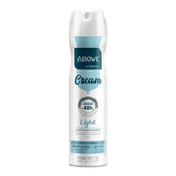 Desodorante Antitranspirante Above Women Cream Ligth, Aerossol Com 150Ml