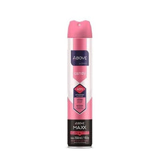 Desodorante Antitranspirante Above Women Maxx, Candy, Aerossol Com 250Ml