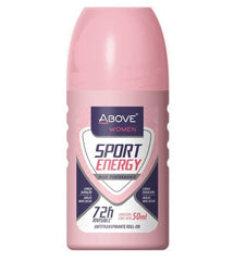 Desodorante Antitranspirante Above Women Sport Energy, Roll-On Com 50Ml
