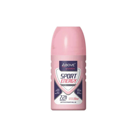 Desodorante Antitranspirante Above Women Sport Energy, Roll-On Com 50Ml