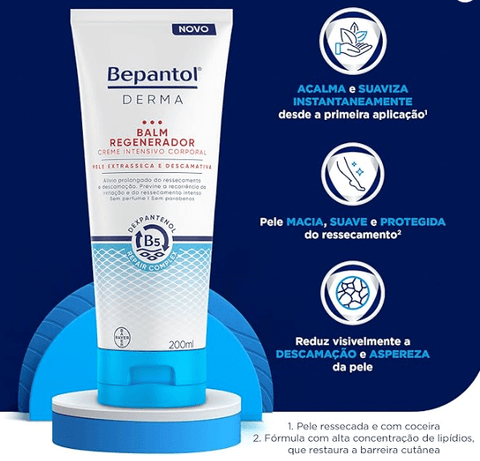 Creme Corporal Bepantol Derma Balm Regenerador com 200ml