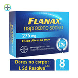 Flanax  275mg - 8 Unidades - Comprimido