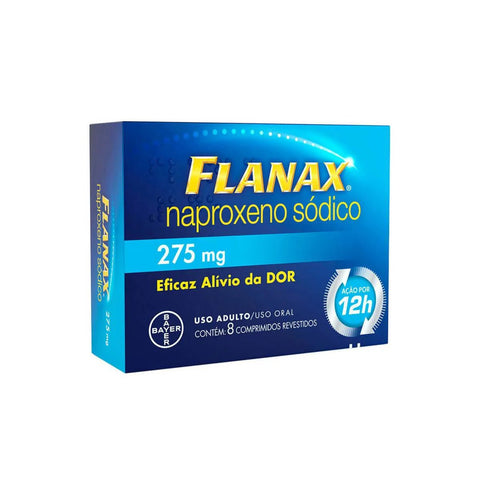 Flanax  275mg - 8 Unidades - Comprimido