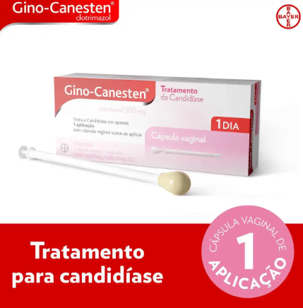 Gino Canesten 1  500mg - 1 Unidade - Cápsula