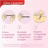 Gino Canesten 1  500mg - 1 Unidade - Cápsula
