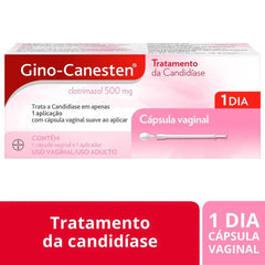 Gino-Canesten 1 Dia  500mg - 1 Unidade - Cápsula