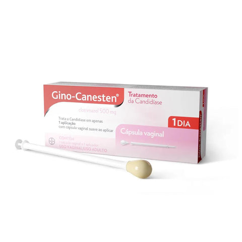 Gino-Canesten 1 Dia  500mg - 1 Unidade - Cápsula
