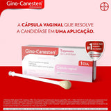 Gino-Canesten 1 Dia  500mg - 1 Unidade - Cápsula