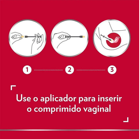 Gino-Canesten 1 Dia  500mg - 1 Unidade - Comprimido