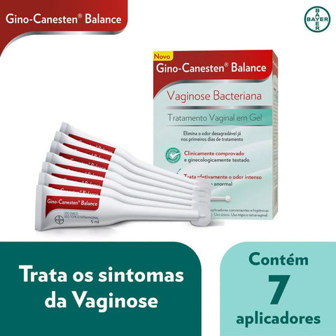 Gino-Canesten Balance  10mg/g - 7 x 5mL - Creme