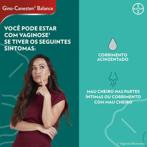 Gino-Canesten Balance  10mg/g - 7 x 5mL - Creme