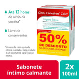 Gino-Canesten Calm  100 mL + 100 mL - Solução
