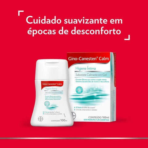 Gino-Canesten Calm  100 mL - Solução