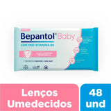 Lenço Umedecido Bepantol Baby  48 Unidades