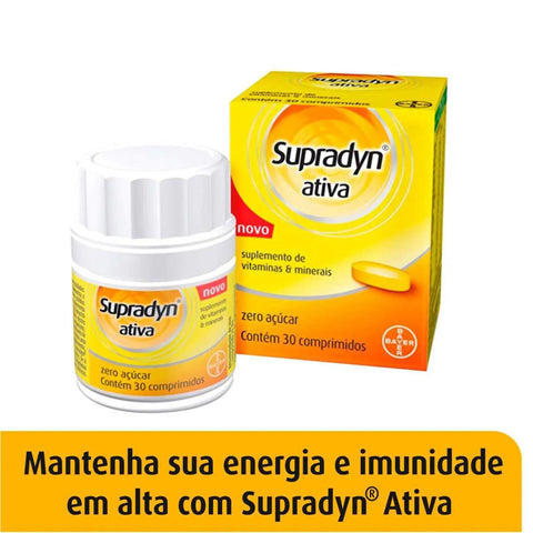 Polivitamínico Supradyn Ativa  30 Unidades - Comprimido
