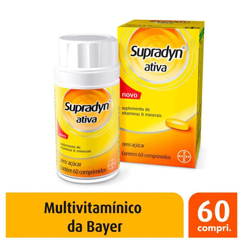 Polivitamínico Supradyn Ativa  60 Unidades - Comprimido