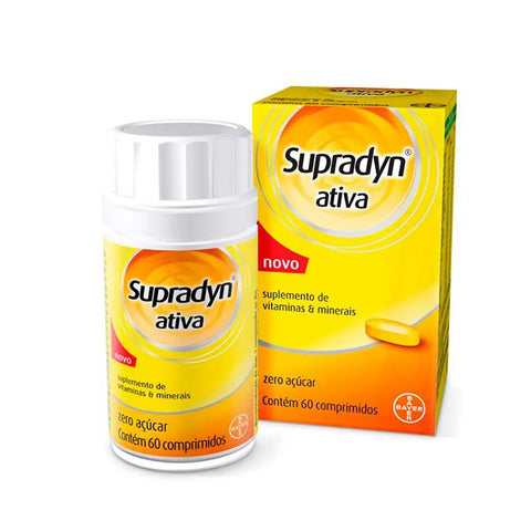 Polivitamínico Supradyn Ativa  60 Unidades - Comprimido