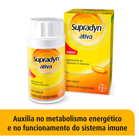 Polivitamínico Supradyn Ativa  60 Unidades - Comprimido