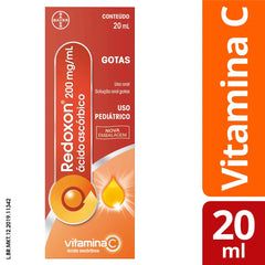 Vitamina C Redoxon  200mg - 20 mL - Gotas