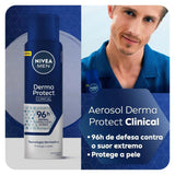 Antitranspirante Masculino Nivea Derma Protect Clinical Aerossol Com 150Ml
