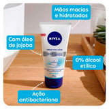 Creme Antibacteriano Para Mãos Nivea 3 Em 1 Cuidado & Proteção 75G