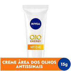 Creme Antissinais Nivea Para Área Dos Olhos Q10 Energy 15G