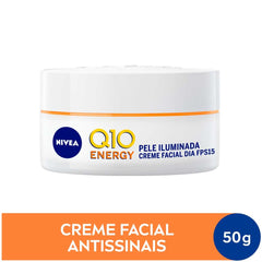 Creme Facial Nivea Q10 Energy Dia  FPS 15 - 50 g