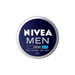 Creme Hidratante Corporal Nivea Men 4 Em 1 - Lata Com 30G