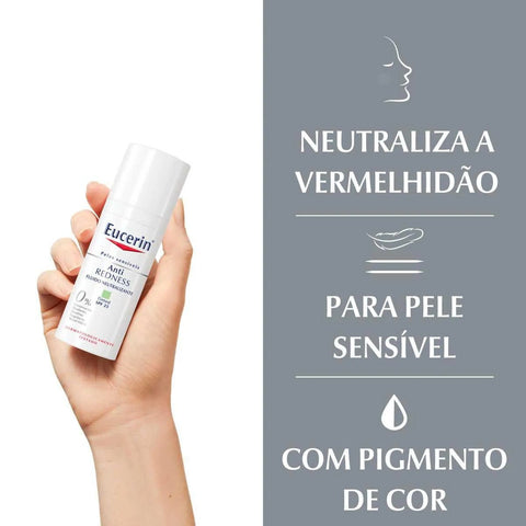 Creme Hidratante Facial Eucerin Antiredness  FPS 25 - 50 g