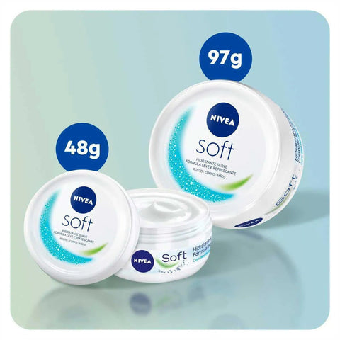 Creme Hidratante Nivea Soft 98G