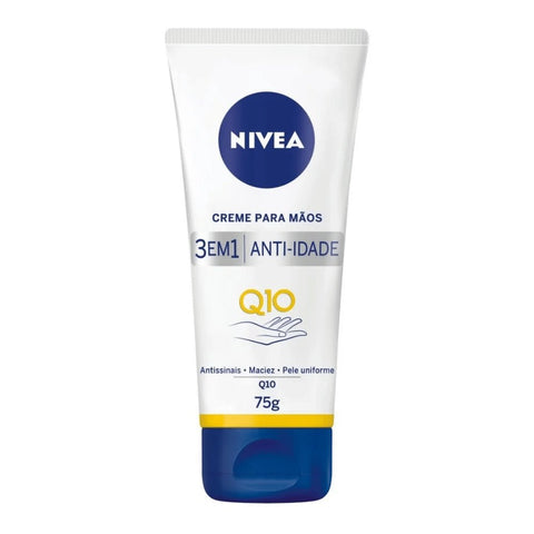Creme Para Mãos Nivea Q10 3 Em 1 Anti-Idade 75G