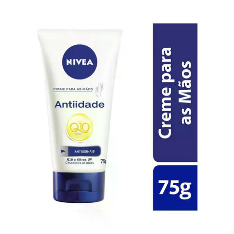Creme Para Mãos Nivea Q10 3 Em 1 Anti-Idade 75G