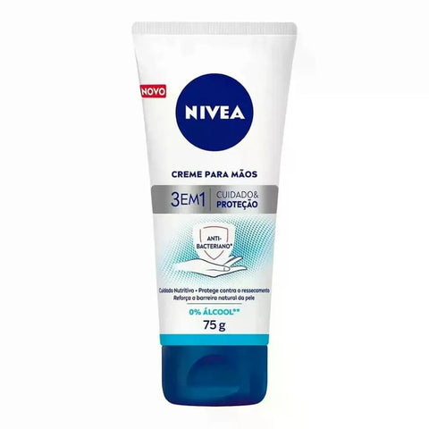 Creme Para Mãos Nivea Q10 3 Em 1 Anti-Idade 75G