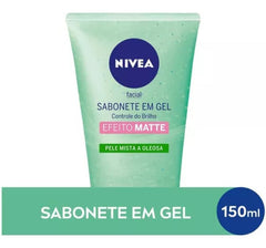 Sabonete Em Gel Facial Nivea Controle Do Brilho 150Ml