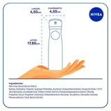 Desodorante Antitranspirante Feminino Nivea Black & White Máxima Proteção Aerossol, 1 Unidade Com 150 Ml
