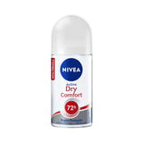 Desodorante Antitranspirante Feminino Nivea Dry Comfort Roll-On, 1 Unidade Com 50Ml