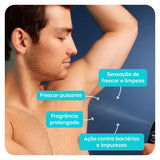 Desodorante Antitranspirante Masculino Nivea Men Deep Carvão Ativado Beat, Aerossol, 1 Unidade Com 150Ml