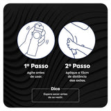 Desodorante Antitranspirante Masculino Nivea Men Deep Carvão Ativado Citrus, Aerossol, 1 Unidade Com 150Ml