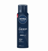 Beiersdorf Desodorante Antitranspirante Masculino Nivea Men Deep Carvão Ativado Original, Aerossol, 1 Unidade Com 150Ml