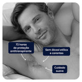 Desodorante Antitranspirante Masculino Nivea Men Invisible For Black & White Aerossol, 1 Unidade Com 200Ml