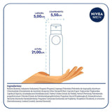 Desodorante Antitranspirante Masculino Nivea Men Invisible For Black & White Aerossol, 1 Unidade Com 200Ml