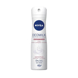 Desodorante Antitranspirante Nivea Deomilk Beauty Elixir Sensitive Aerossol, 1 Unidade Com 150Ml